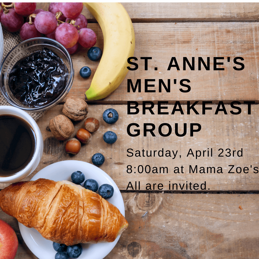 St. Anne’s Men’s Breakfast group